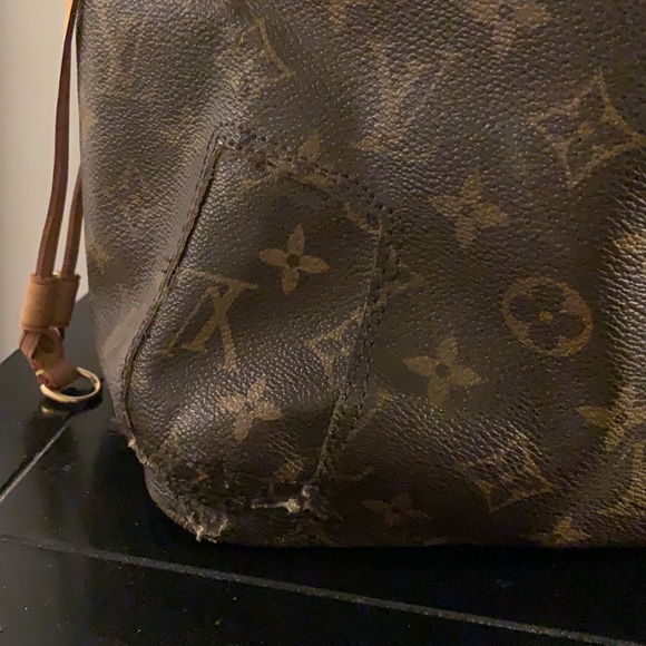 Louis Vuitton Bags Authentic Louis Vuitton Bag Damaged Neverfull